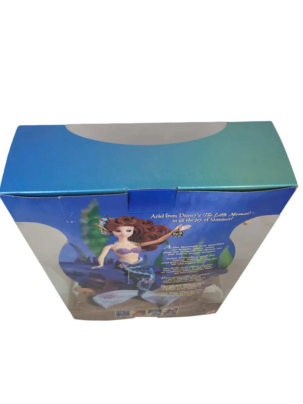 Vtg 2000 Mattel Disney Enchanted Seasons Summer Seas Ariel Doll NRFB NIB 29192